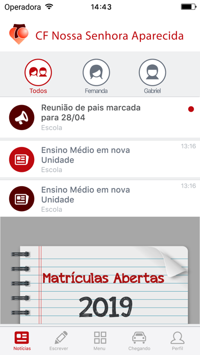 How to cancel & delete COLÉGIO F NOSSA SENHORA APARECIDA from iphone & ipad 3