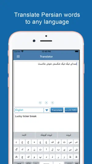 Persian Dictionary Offline screenshot 4