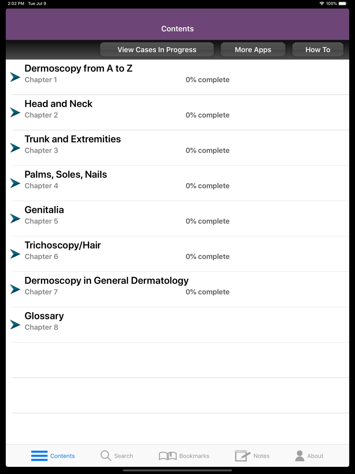 Dermoscopy Self-Assessment 2/E ipad screenshot 2