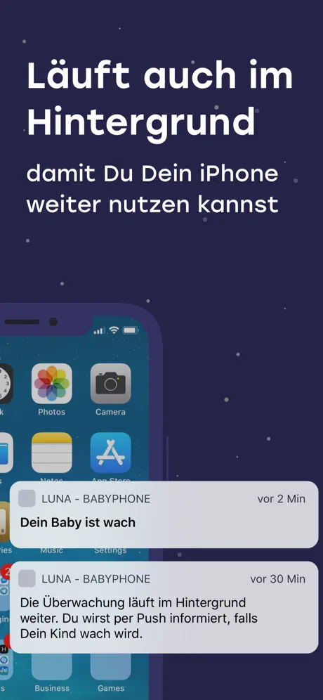 Luna - Babyphone App 3G & WLAN