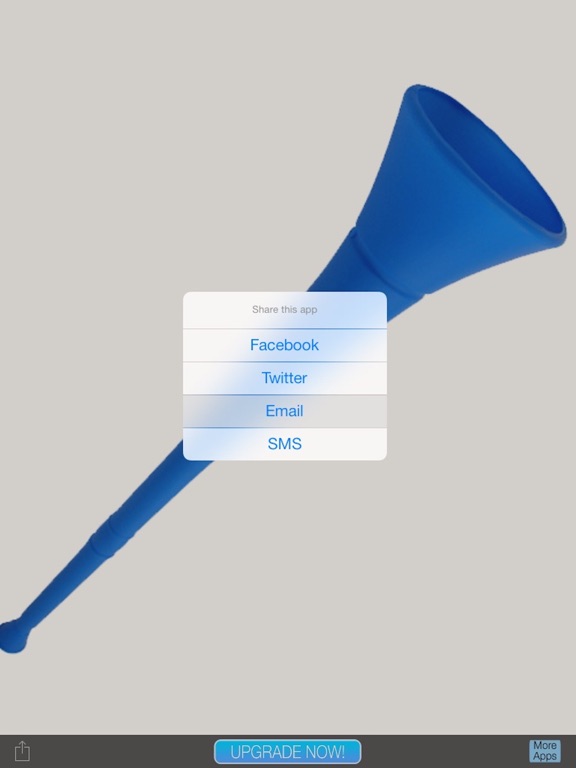 VUVUZELA!! iPad screenshot 3 - Entertainment app