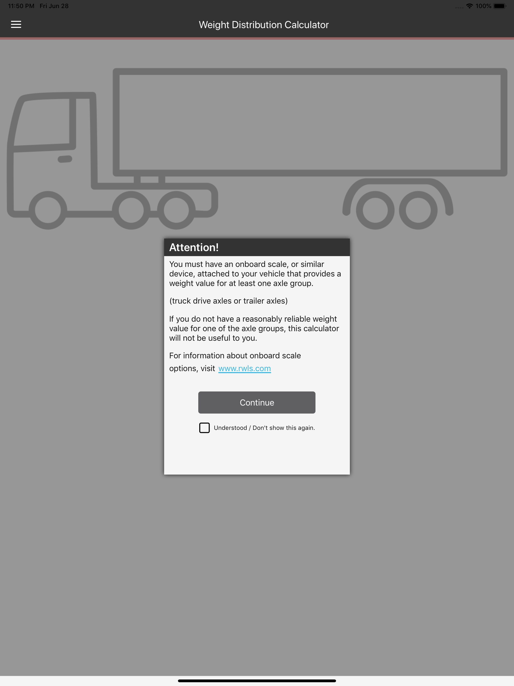 Semi-Truck Weight Distribution