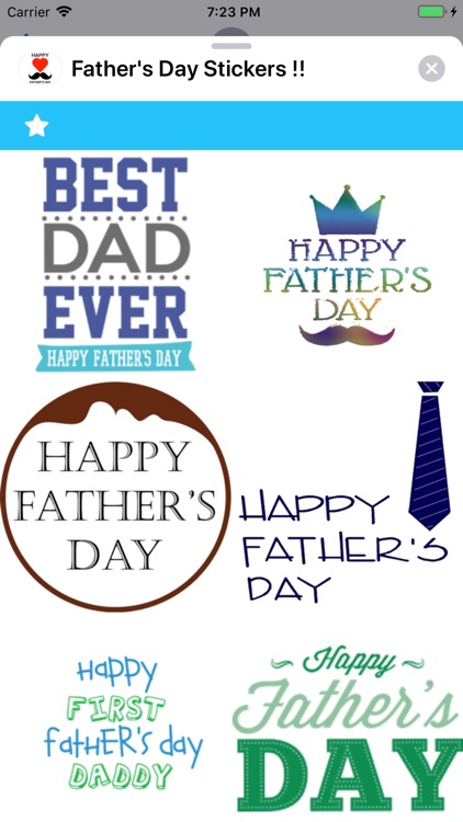 Father's Day Stickers !! screenshot-7