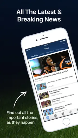 Union Live: Stats & News screenshot 1