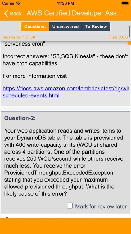 AWS Cert Practice Tests screenshot-5