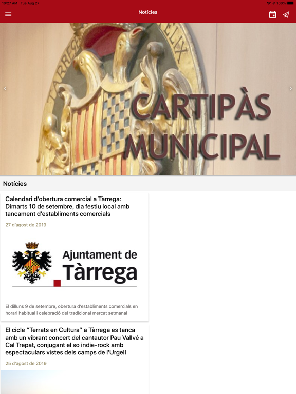 Screenshot #4 pour Ajuntament de Tàrrega