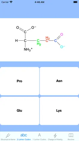Game screenshot Amino Acids Structures Tutor apk