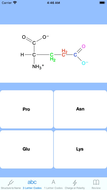 Amino Acids Structures Tutor