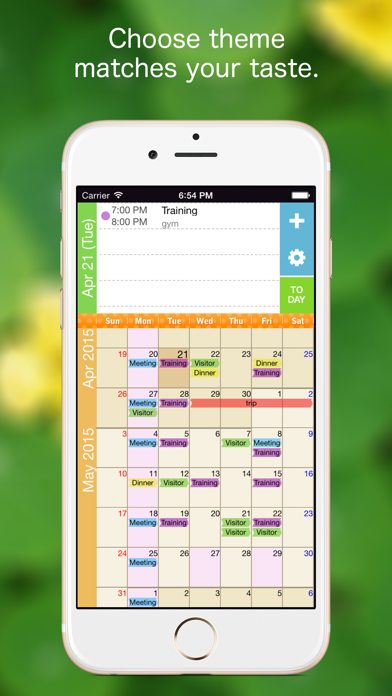 Kurumaki Calendar Screenshot