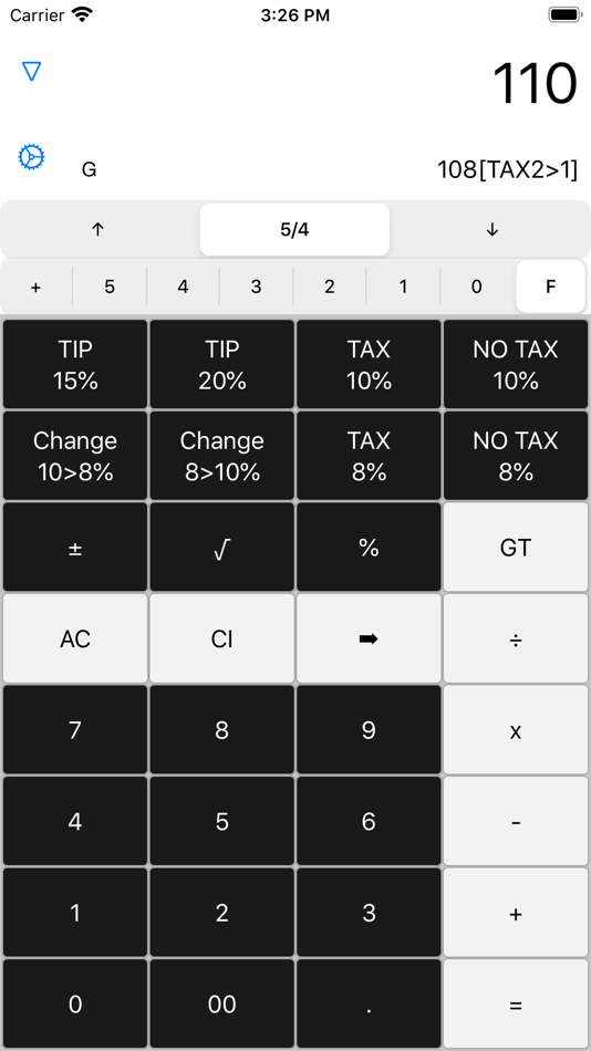 #6. Pocket Calculator Woo-Dentaku (iOS) De: ITO SOFT DESIGN Inc.