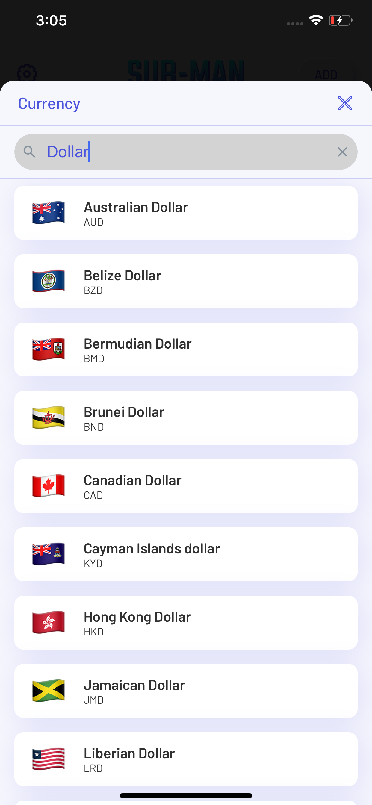 SubMan - Subscription Tracker screenshot 5