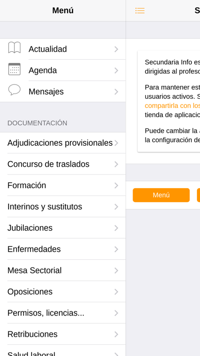 Screenshot #1 pour Secundaria Info