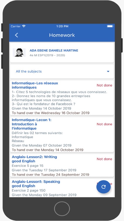 Schoolife mobile screenshot-8