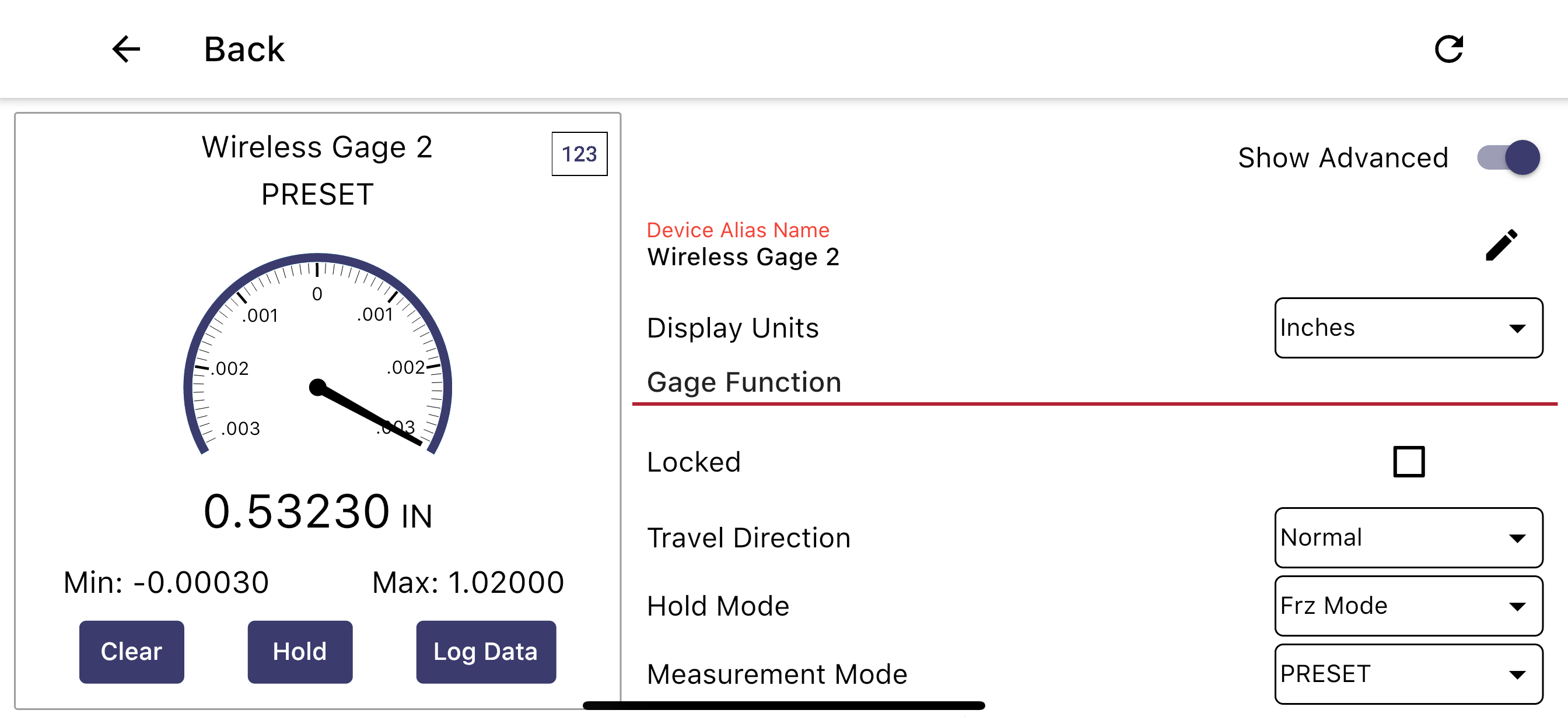 Electronic Dial Indicator