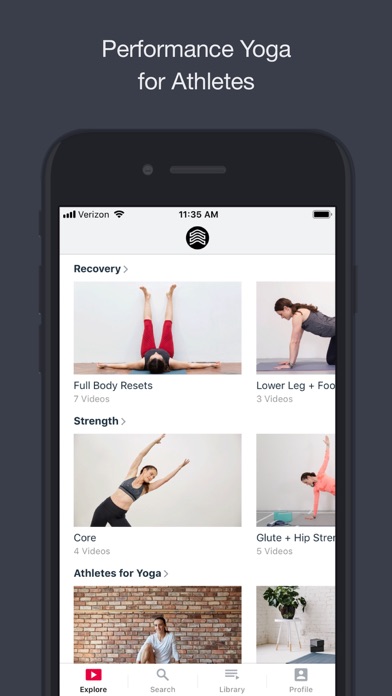 Athletes for Yoga Screenshot