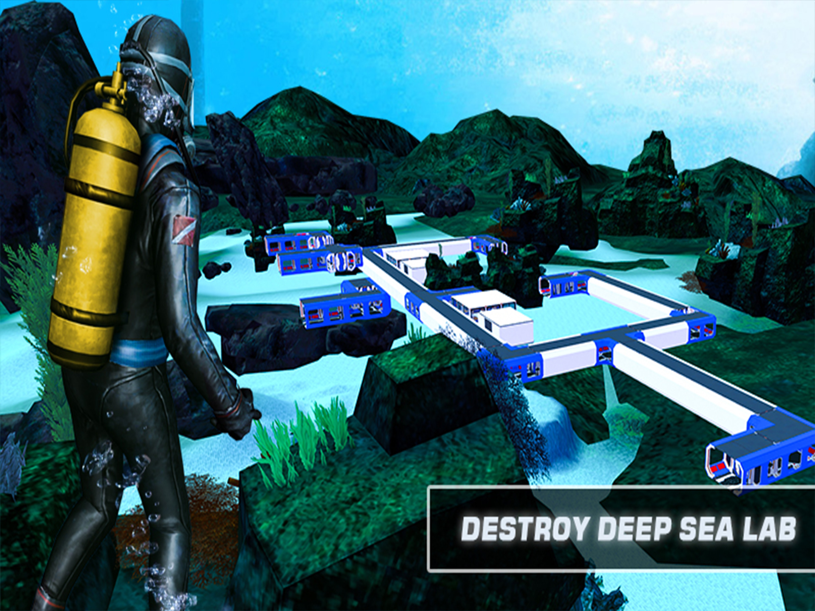 Underwater Stealth Spy Game