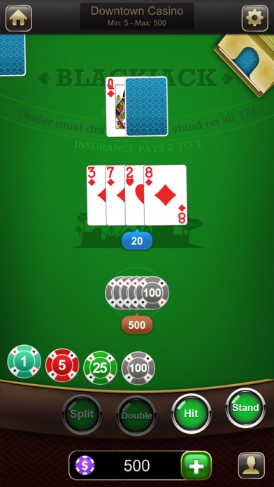 Screenshot #1 pour Blackjack Classic - Card Game