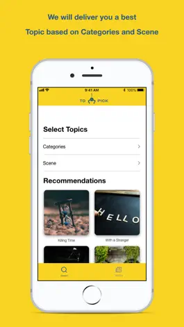 Game screenshot ToPick-the best topic provider mod apk