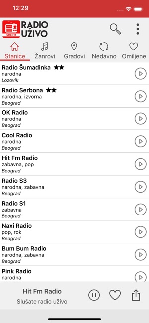 Radio Uzivo Srbija on the App Store