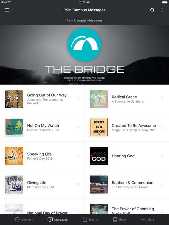 The Bridge RSM iPad screenshot 2 - Lifestyle app