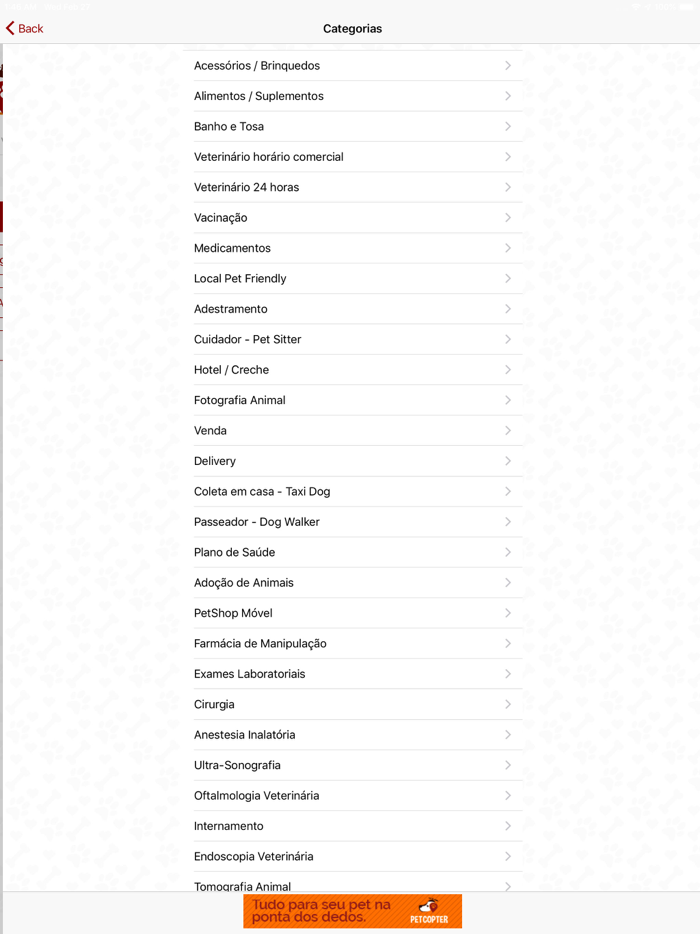 PetCopter - Aplicativo Pet