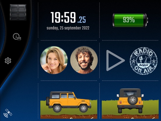 Screenshot #6 pour Car Infotainment Dashboard