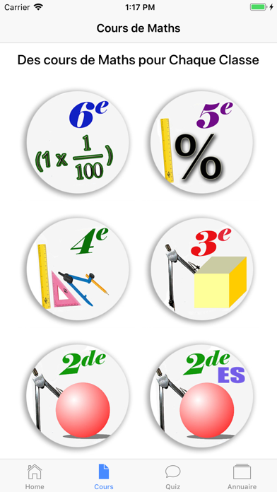 How to cancel & delete Cours de Maths from iphone & ipad 1