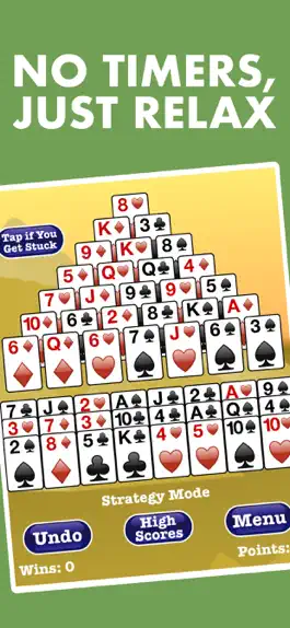 Game screenshot Stress-Free Pyramid Solitaire! apk