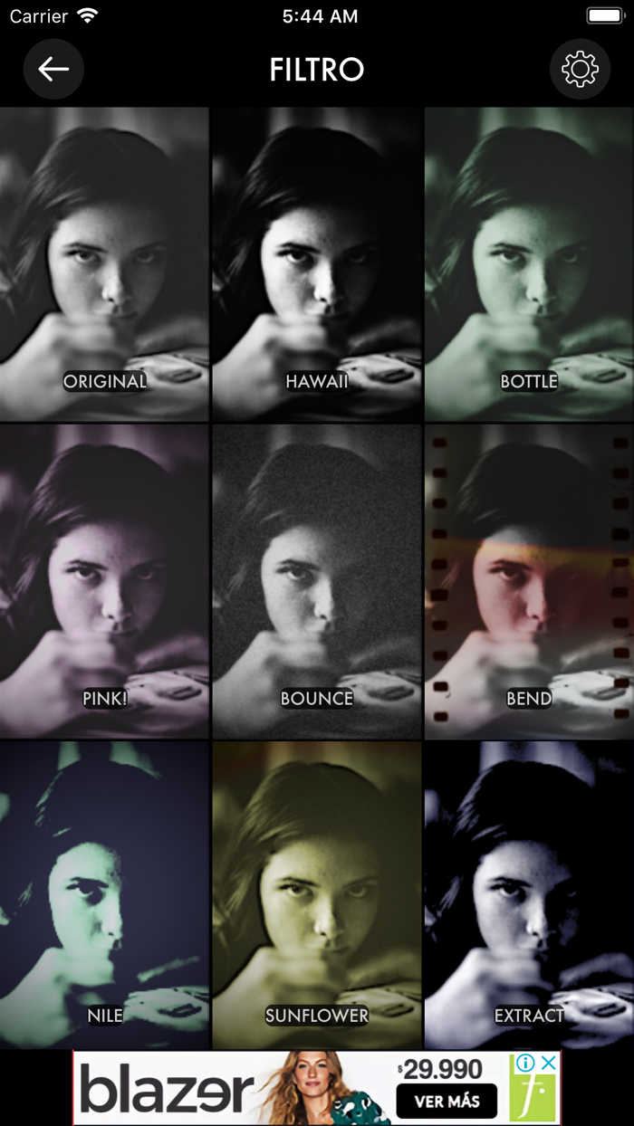 Filtro Curated Filters