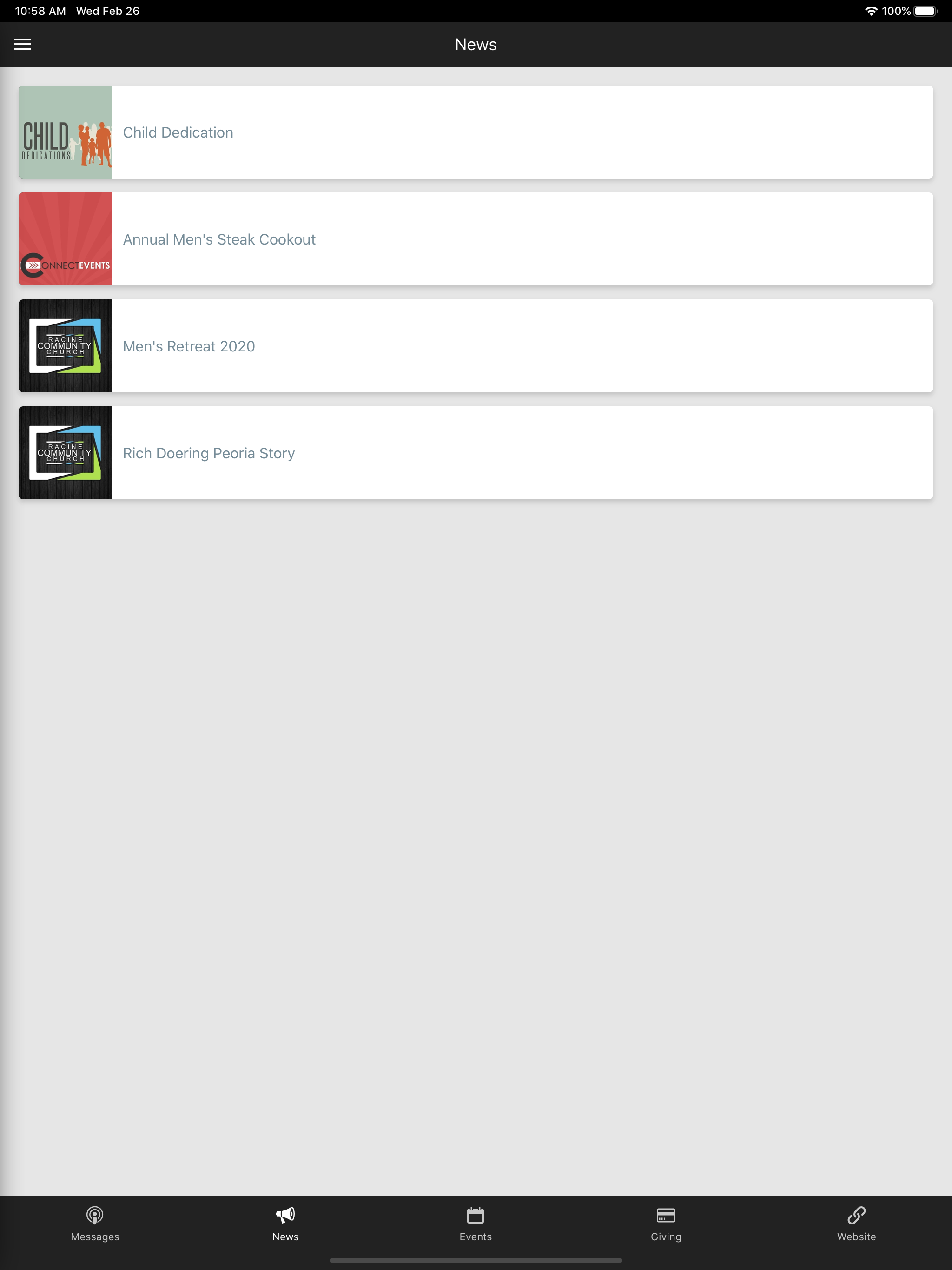 Church.App by FaithConnector screenshot 8