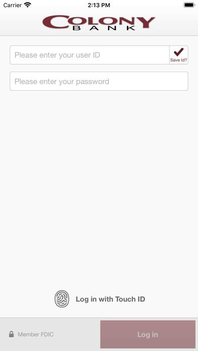 Colony Bank Business Mobile Screenshot