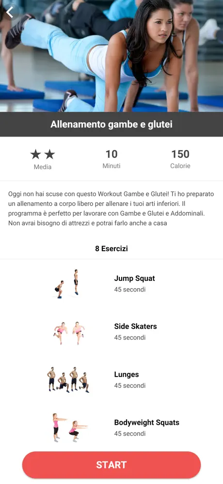 Scheda allenamento per donne