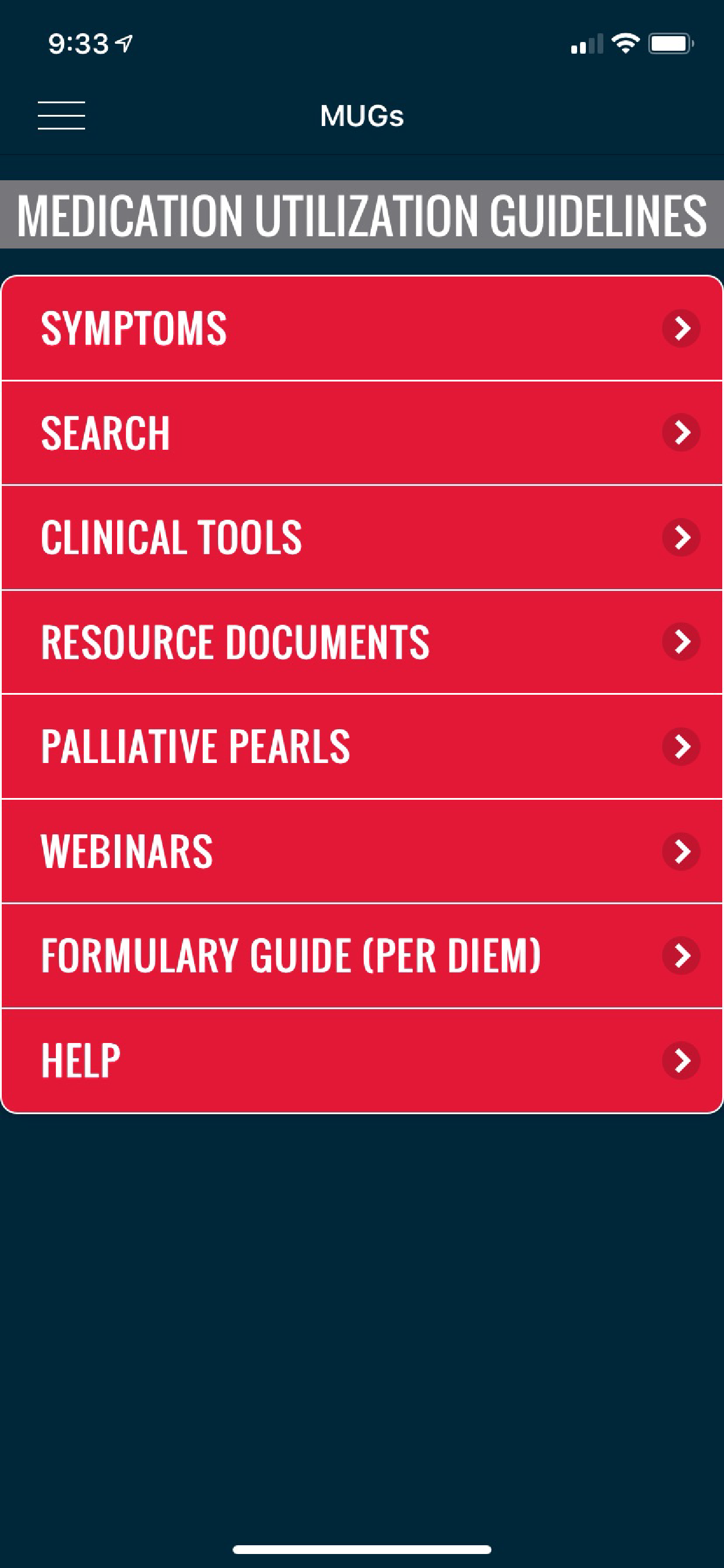 MUGs and Formulary Guide