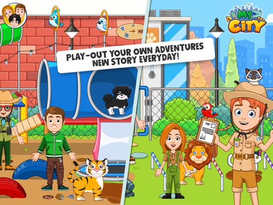 My City: Animal Care Shelter iPad screenshot 5 - Education app