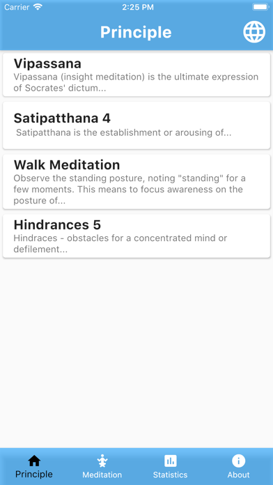 Screenshot #1 pour Vipassana Satipatthana