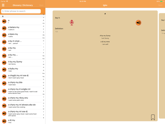 iSabi™ Igbo+ iPad screenshot 6 - Education app