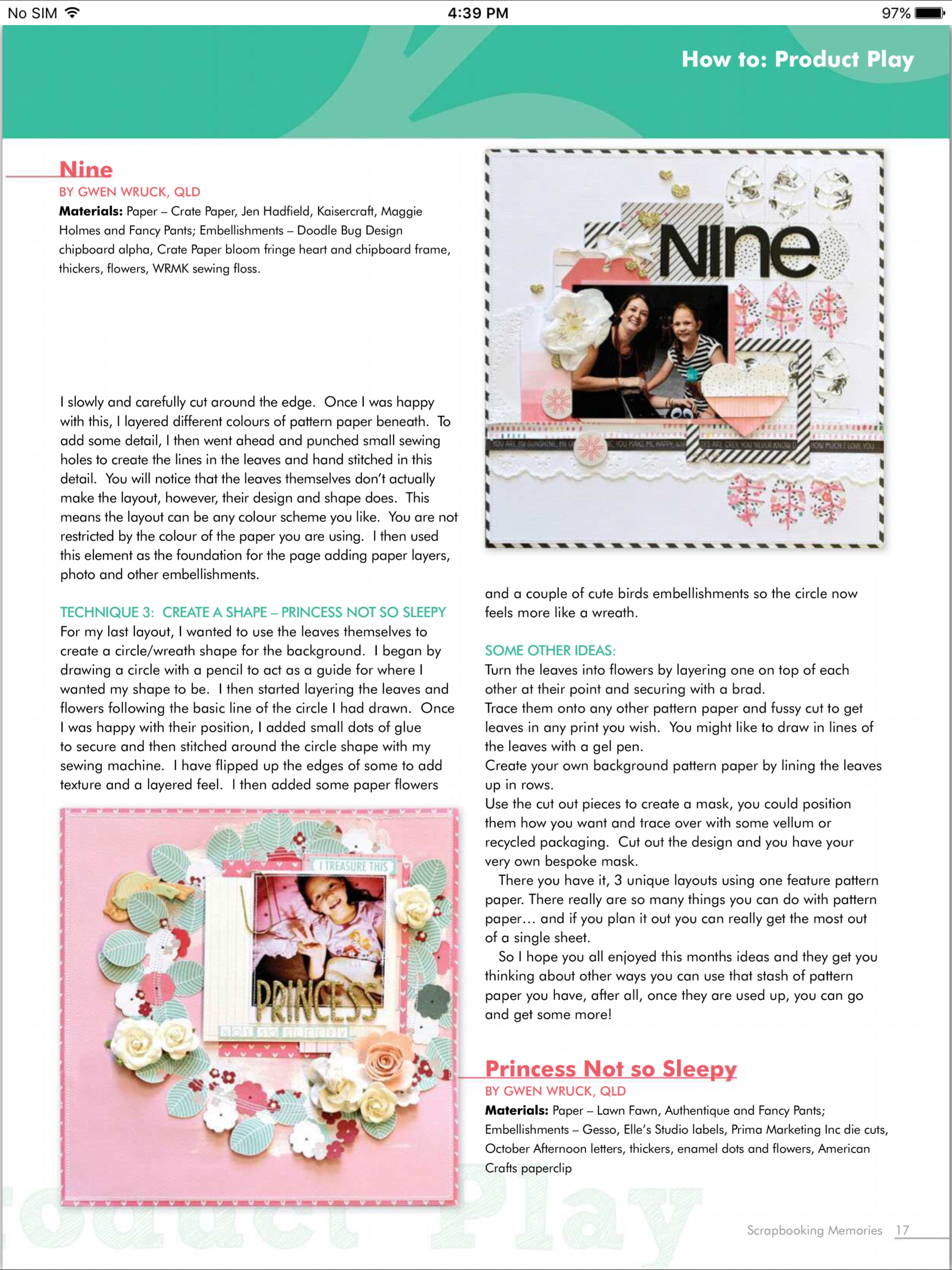 Scrapbooking Memories screenshot 7