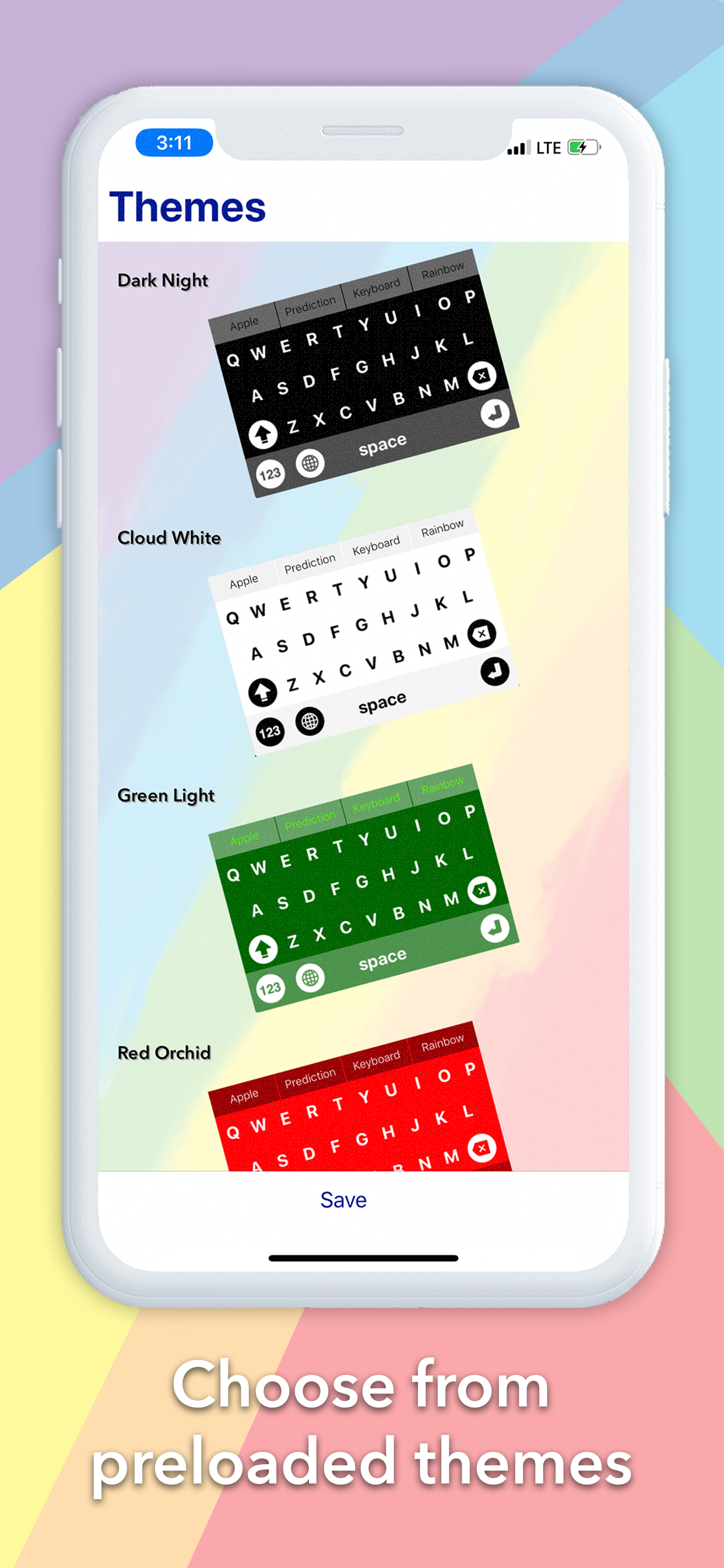 Rainbow Indic Keyboard
