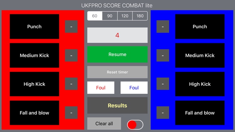 UKFPRO Score Combat lite screenshot-6