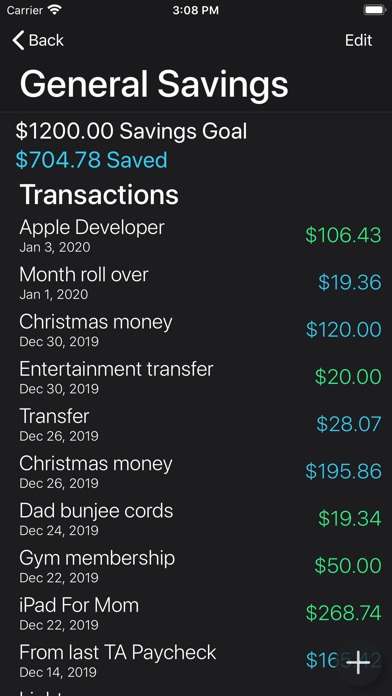 Allocation: Simple Budgeting screenshot 3