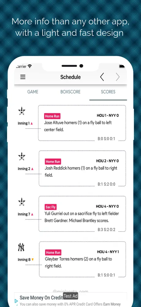 Baseball App World
