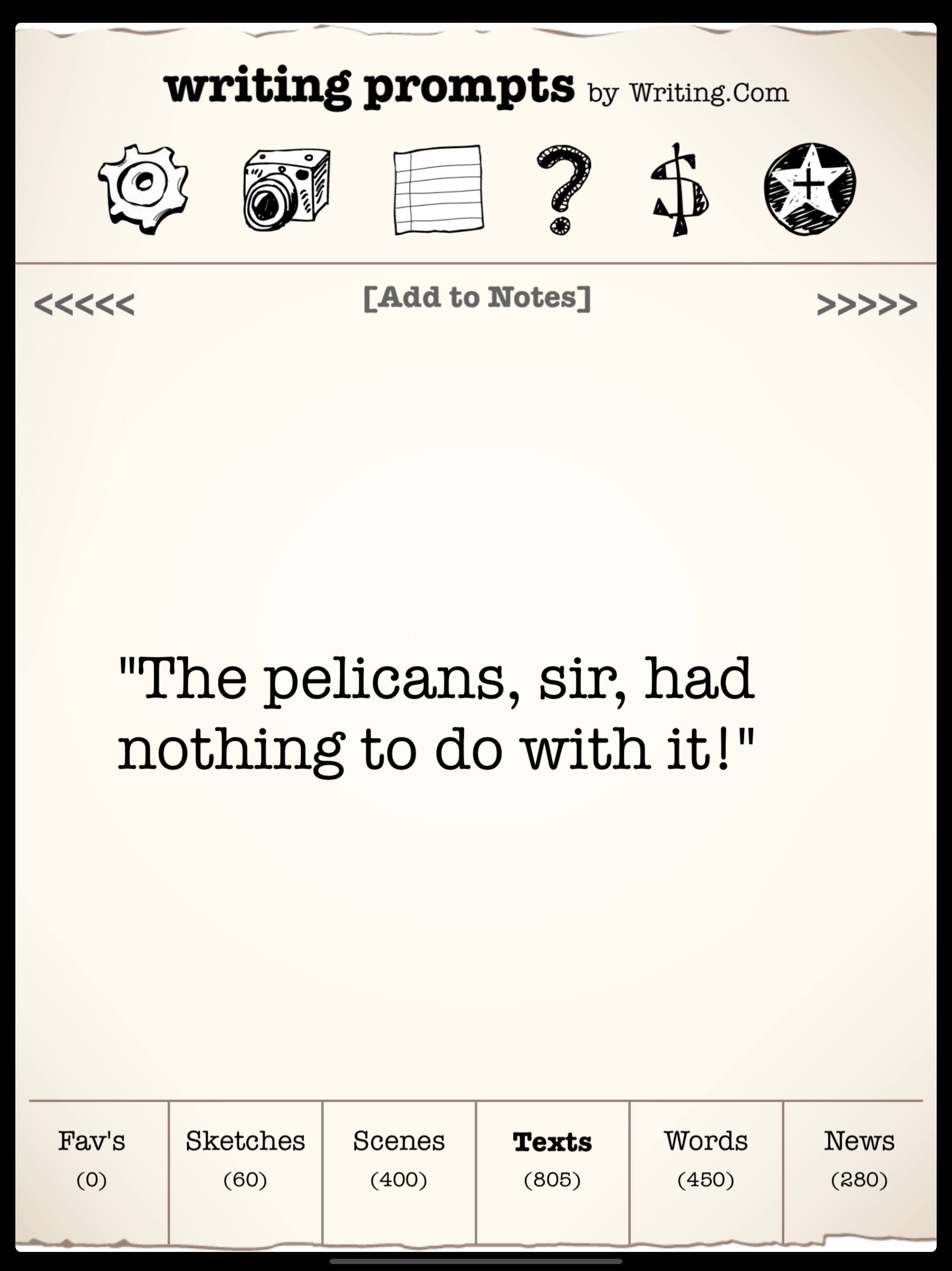 Writing Prompts screenshot 9