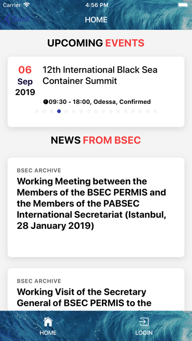 Screenshot 1 of BSEC Mobile App