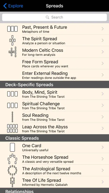 The Shining Tribe Tarot screenshot 3 of 5