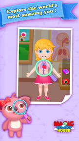 Kids Learn Human Body Girls screenshot