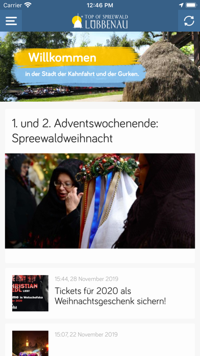 Lübbenau App Screenshot