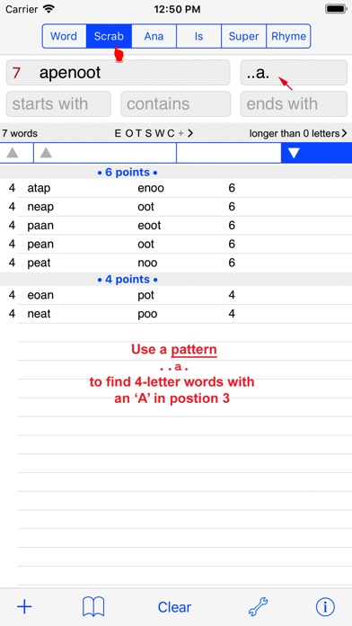 English Words Finder PRO screenshot 3