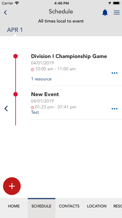 USA Hockey Events screenshot 3