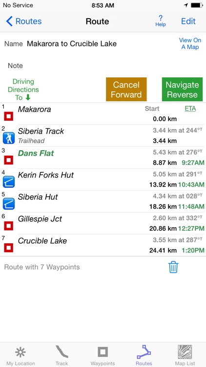 i Hike GPS NZ : Topo Maps screenshot-3