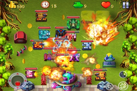 Tank Rush - tank war screenshot 4